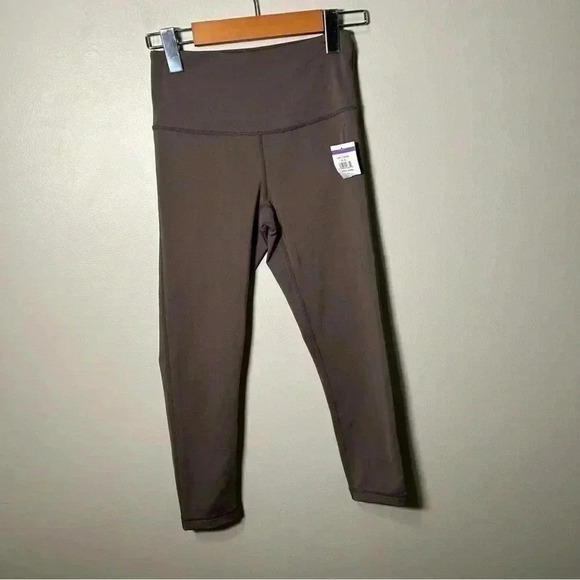 NWT Zella Nordstrom Taupe Leggings  XS - Picture 3 of 5